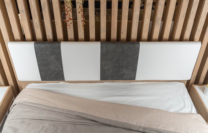 Кровать Эффекто 160х200 белого цвета - лучшие Кровати для спальни в INMYROOM