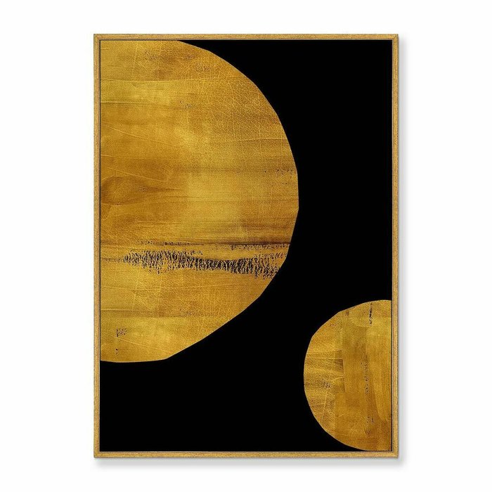 Набор из 2-х репродукций картин на холсте Waltz of Planets, 2022г. - купить Картины по цене 43998.0