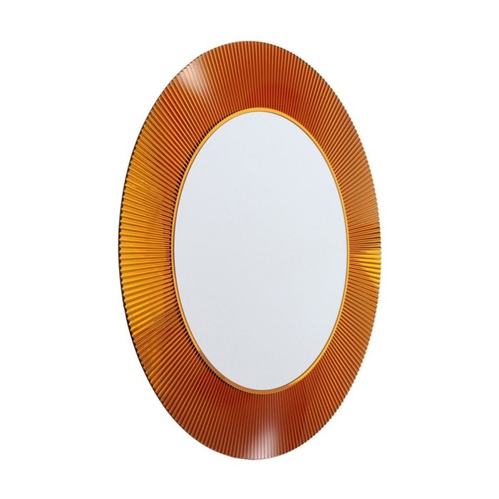 Настенное зеркало All Saints в раме янтарного цвета - купить Настенные зеркала по цене 55555.0