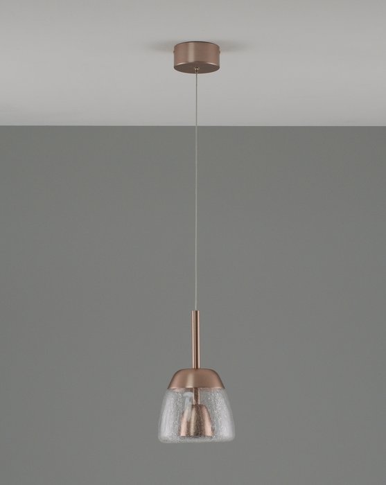 Подвесной светодиодный светильник Eir коричневого цвета - лучшие Подвесные светильники в INMYROOM