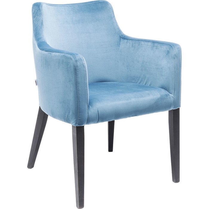 Стул с подлокотниками Mode голубого цвета - купить Обеденные стулья по цене 37400.0