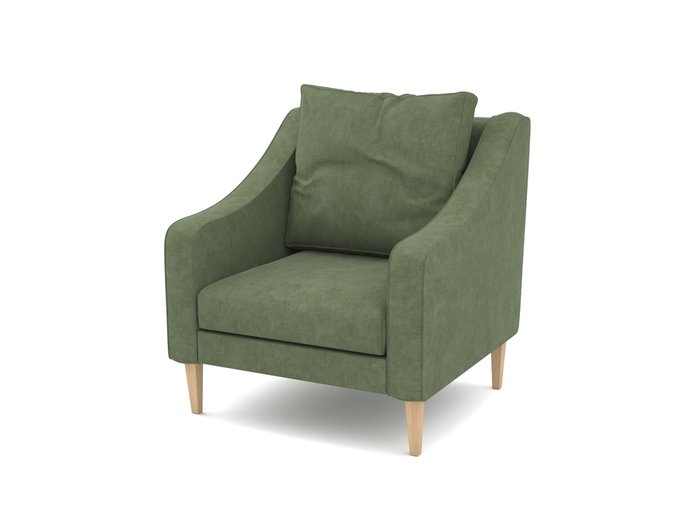 Кресло Ричи зеленого цвета