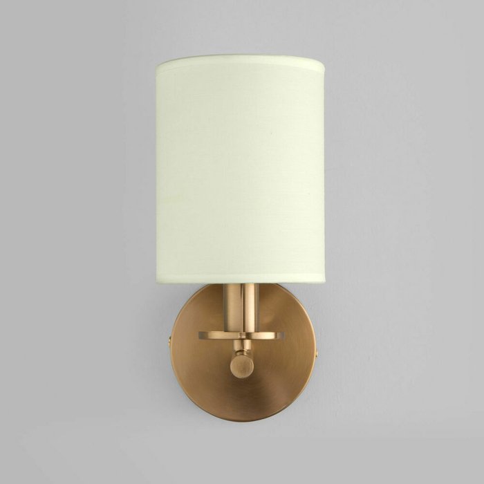 Настенный светильник Caprera бело-латунного цвета - лучшие Бра и настенные светильники в INMYROOM