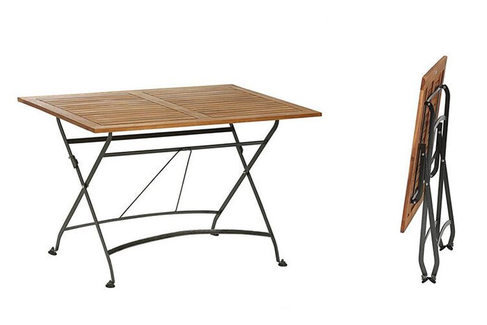 Стол Lata 120 из массива акации - купить Садовые стулья по цене 30990