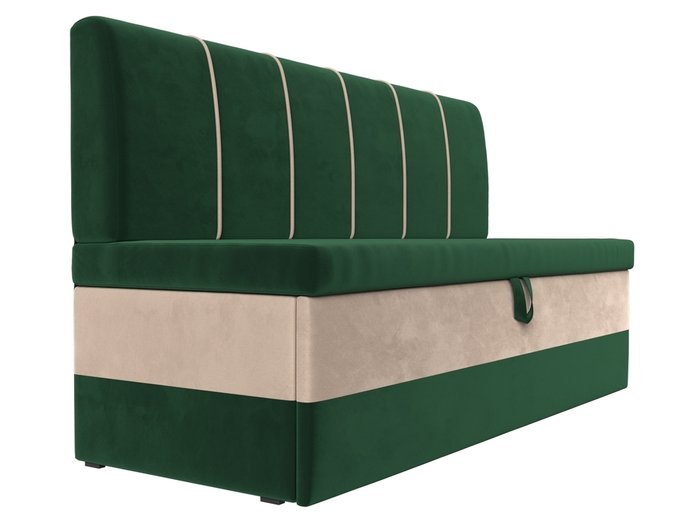 Диван-кровать Энигма зелено-бежевого цвета - лучшие Прямые диваны в INMYROOM