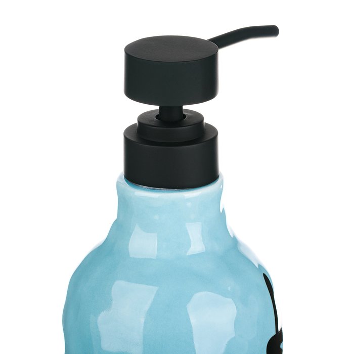 Дозатор для жидкого мыла Irony бирюзового цвета - купить Диспенсеры для мыла по цене 2185.0