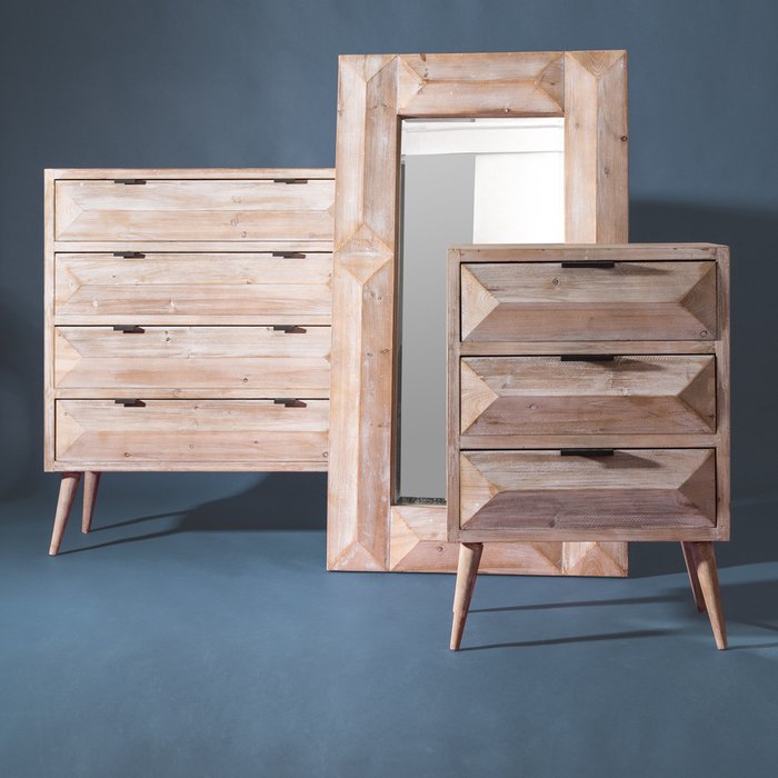 Зеркало Dunas из массива ели - купить Настенные зеркала по цене 36400 Зеркало Dunas из массива ели - купить Настенные зеркала по цене 36400