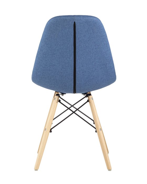 Стул Soft синего цвета - лучшие Обеденные стулья в INMYROOM