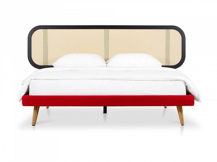 Кровать Male 160х200 красно-бежевого цвета - купить Кровати для спальни по цене 109700.0