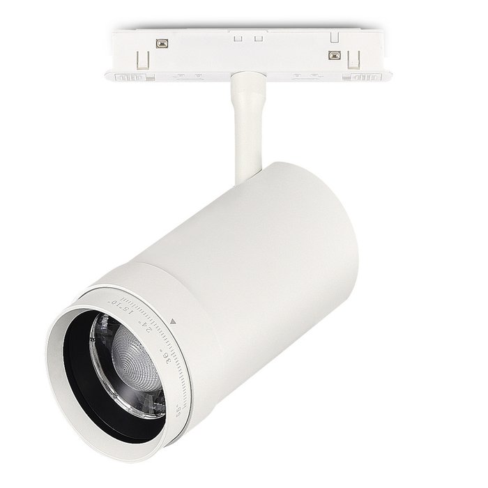 Магнитный трековый светильник ZOOM Белый LED 1*20W 3000K Lm Ra90 10-55° IP20 D60xH170 48VV SKYLINE 48 - купить Трековые светильники по цене 3886.0 Магнитный трековый светильник ZOOM Белый LED 1*20W 3000K Lm Ra90 10-55° IP20 D60xH170 48VV SKYLINE 48 - купить Трековые светильники по цене 3886.0
