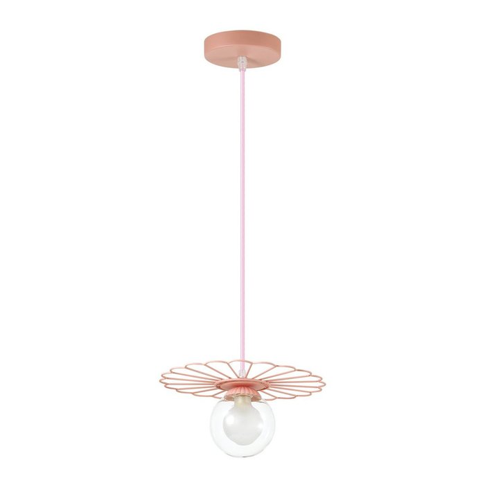 Подвесной светильник Mimi розового цвета