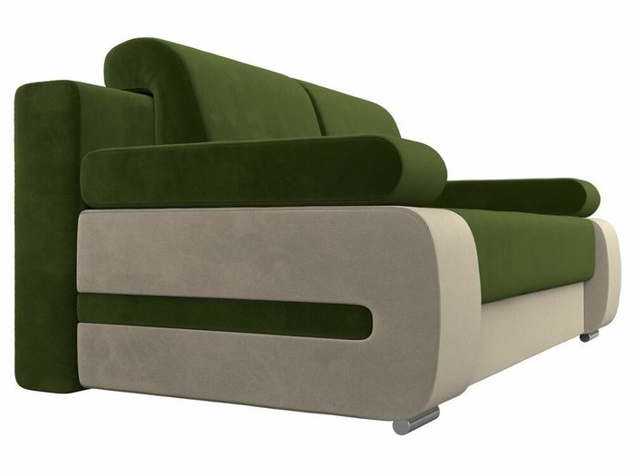 Прямой диван-кровать Денвер зеленого цвета - лучшие Прямые диваны в INMYROOM