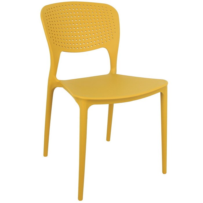 Стул Spot желтого цвета - купить Обеденные стулья по цене 5600.0