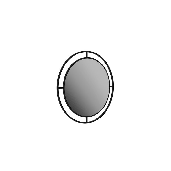 Настенное зеркало Bubble в раме черного цвета - купить Настенные зеркала по цене 9360.0
