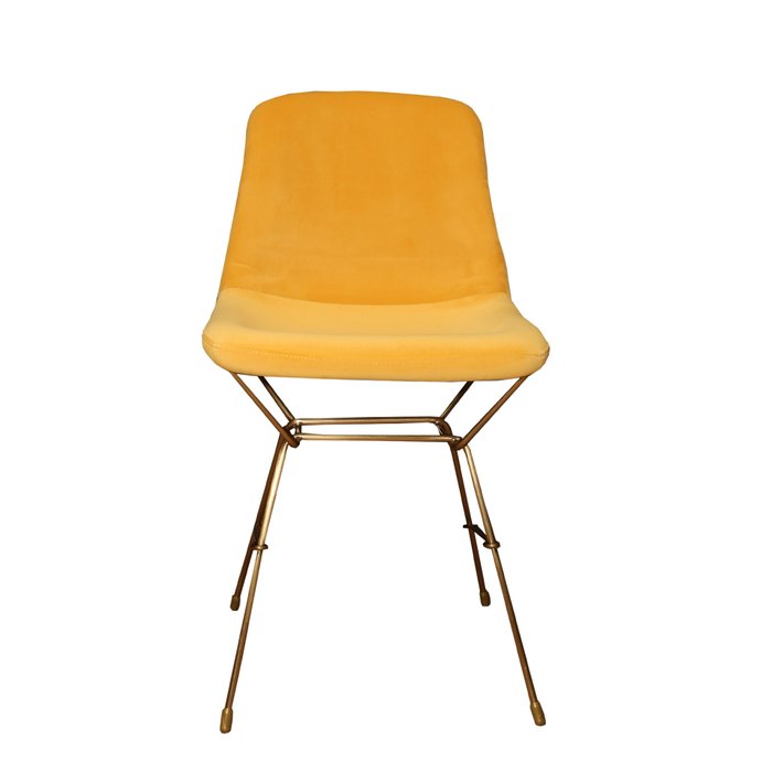 Полубарный стул желтого цвета - купить Барные стулья по цене 43000.0