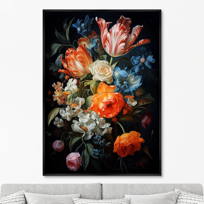 Репродукция картины Ramo de flores, No 1, 2024г. - купить Картины по цене 24999.0