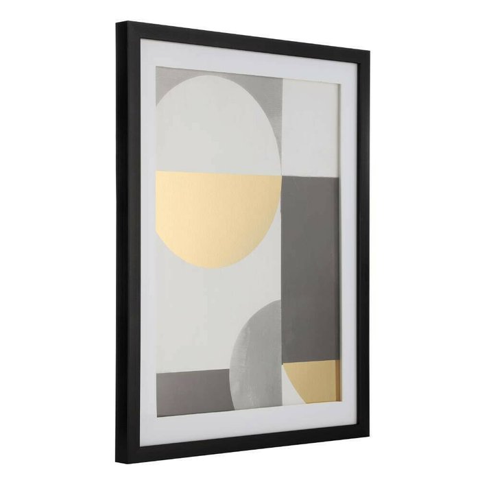 Картина Roberval 43х53 серо-золотого цвета - купить Картины по цене 7390.0