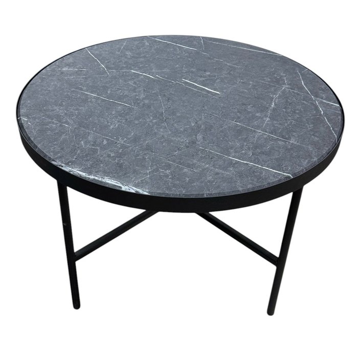 Стол журнальный МеталлАрт М011 черно-серого цвета - купить Журнальные столики по цене 9093 Стол журнальный МеталлАрт М011 черно-серого цвета - купить Журнальные столики по цене 9093