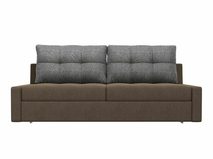 Прямой диван-кровать Мартин коричневого цвета - купить Прямые диваны по цене 40999.0