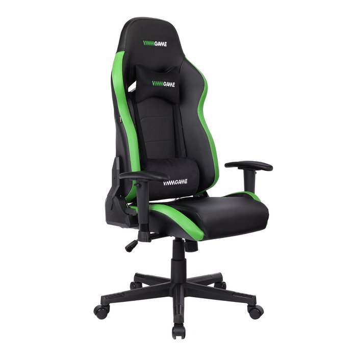 Игровое компьютерное кресло Astral черно-зеленого цвета