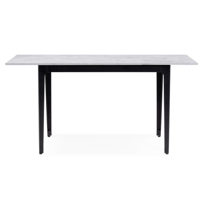 Раздвижной обеденный стол Айленд серого цвета - лучшие Обеденные столы в INMYROOM