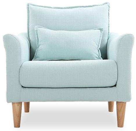 Кресло Катрин нежно голубого цвета - купить Интерьерные кресла по цене 17350.0