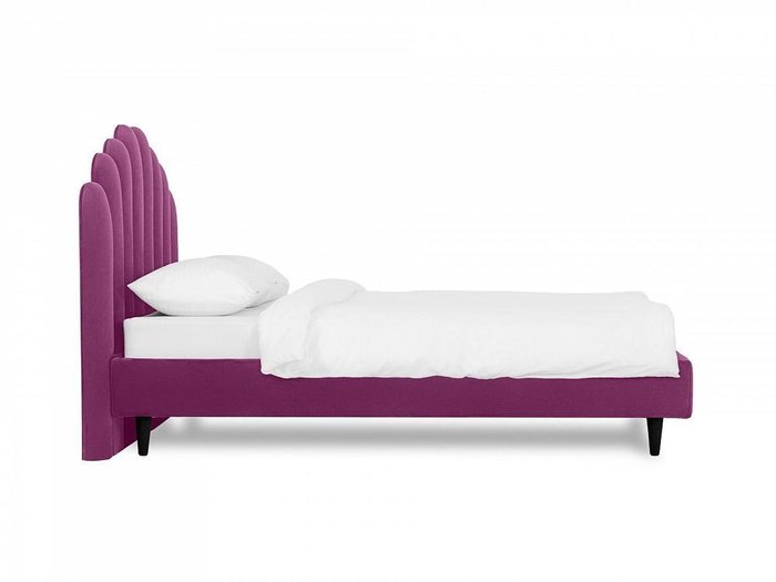 Кровать Queen II Sharlotta L 160х200 пурпурного цвета  - лучшие Кровати для спальни в INMYROOM