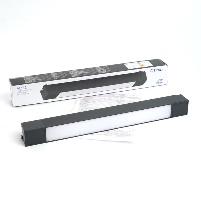 Трековый однофазный светильник Feron AL132 MattLine 51012 - лучшие Трековые светильники в INMYROOM