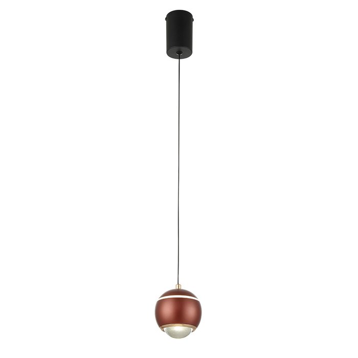 Подвесной светильник CARO SP LED RED (металл, цвет красный) - лучшие Подвесные светильники в INMYROOM Подвесной светильник CARO SP LED RED (металл, цвет красный) - лучшие Подвесные светильники в INMYROOM