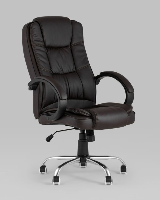 Кресло руководителя Atlant темно-коричневого цвета - купить Офисные кресла по цене 12990.0