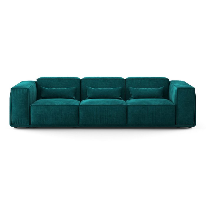 Диван-кровать Vento Classic Long L темно-зеленого цвета - купить Прямые диваны по цене 149400.0