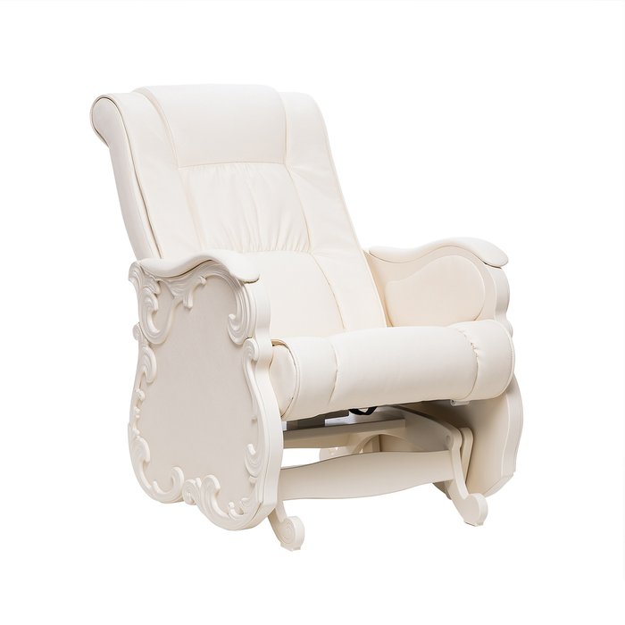 Кресло-глайдер Версаль молочного цвета  - лучшие Интерьерные кресла в INMYROOM