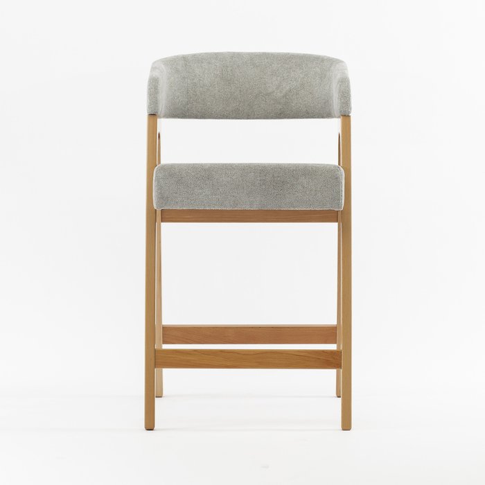 Барный стул Берн серо-бежевого цвета - купить Барные стулья по цене 27590