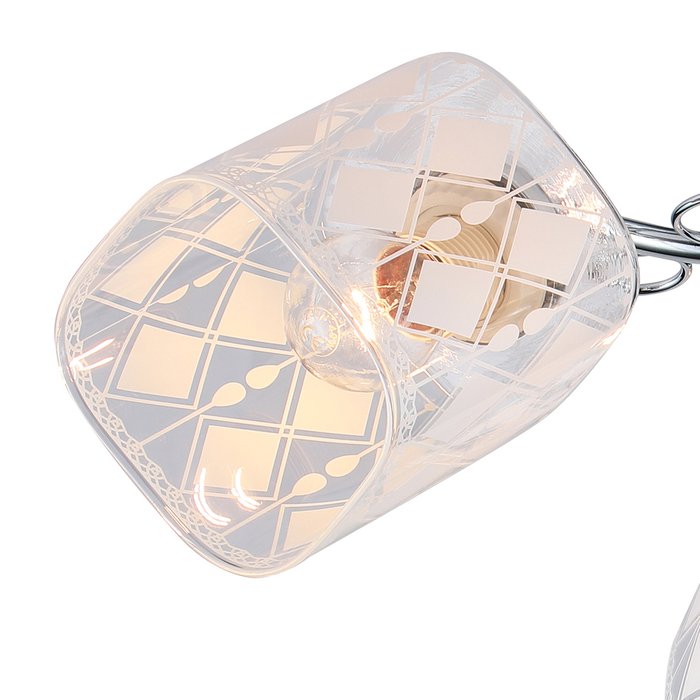 Потолочный светильник Escada 1106/3PL E27*40W Chrome ARONIA - лучшие Потолочные люстры в INMYROOM