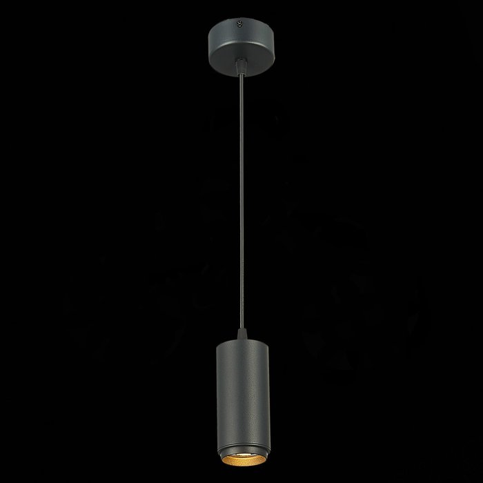 Светильник подвесной Zoom черного цвета - лучшие Подвесные светильники в INMYROOM