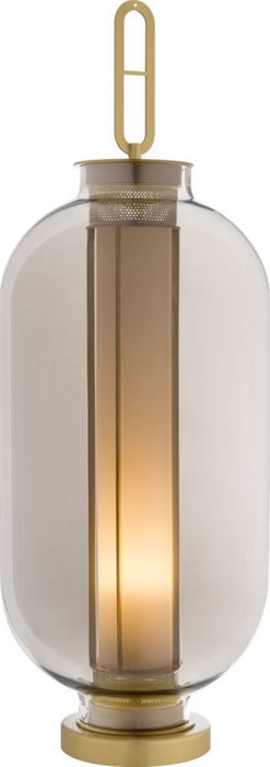 Лампа настольная Grey с серым плафоном - купить Настольные лампы по цене 23920.0
