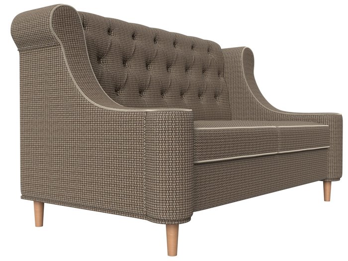 Прямой диван Бронкс коричневого цвета - лучшие Прямые диваны в INMYROOM