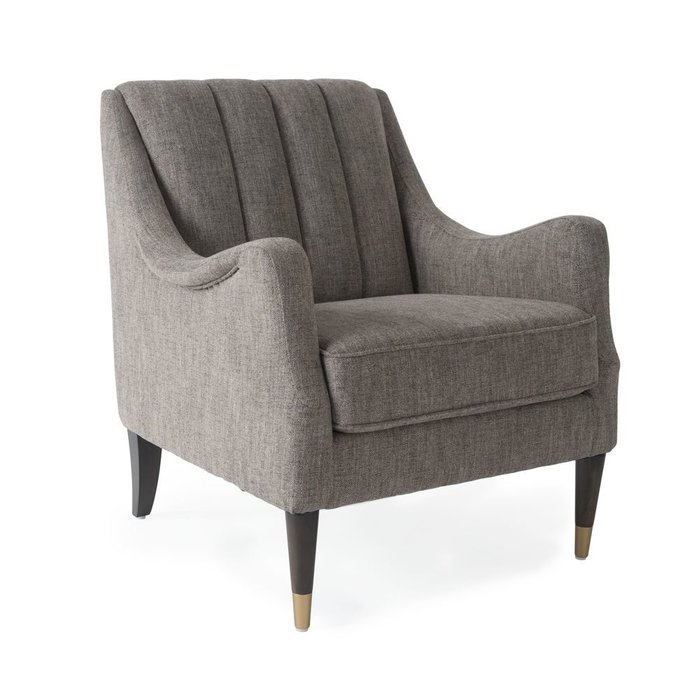 Кресло Oslo серо-коричневого цвета - купить Интерьерные кресла по цене 29500.0