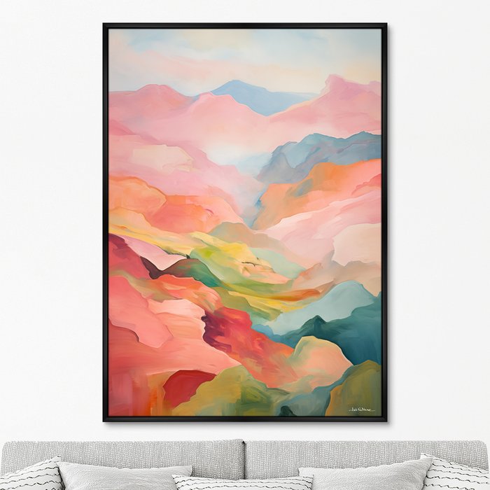 Репродукция картины Landscape collection, The hills, No 2, 2024г. - купить Картины по цене 24999.0