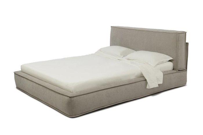 Кровати Bob 160х200 серого цвета с ортопедической решеткой  - лучшие Кровати для спальни в INMYROOM
