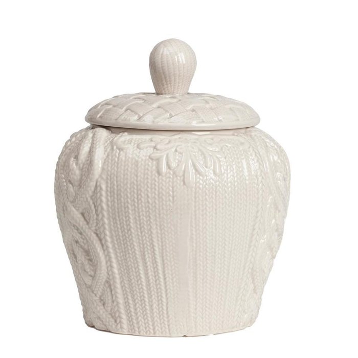 Большая декоративная ваза с крышкой для хранения продуктов Lindley - лучшие Емкости для хранения в INMYROOM