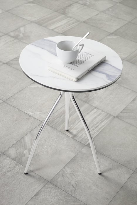 Кофейный столик с мраморной столешницей  - купить Кофейные столики по цене 47990.0