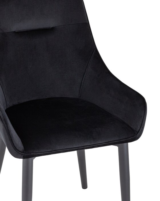 Стул Диана черного цвета - купить Обеденные стулья по цене 6490.0