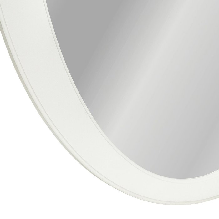 Настенное зеркало Опера 78х118 белого цвета - лучшие Настенные зеркала в INMYROOM