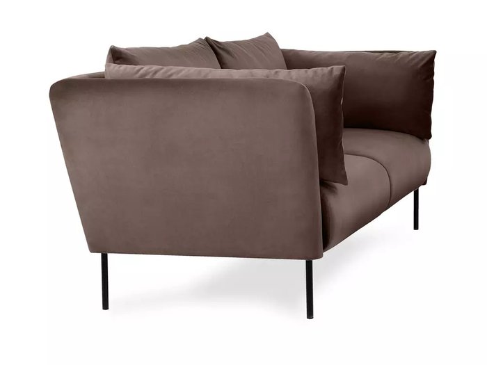Диван Copenhagen темно-коричневого цвета - лучшие Прямые диваны в INMYROOM