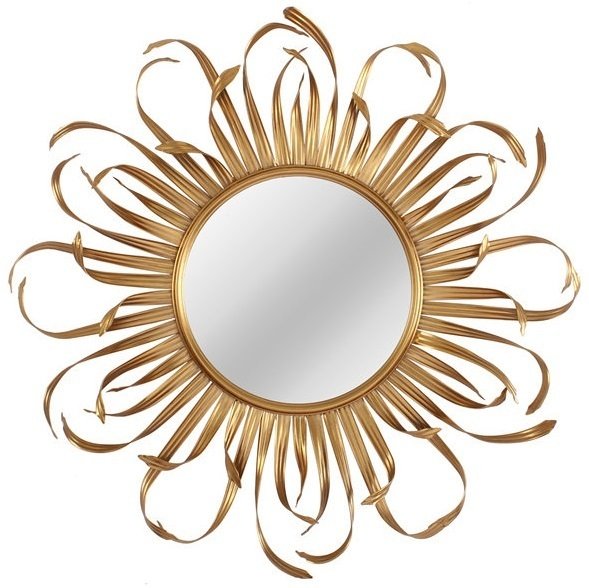Настенное зеркало Bavaro в металлической раме
