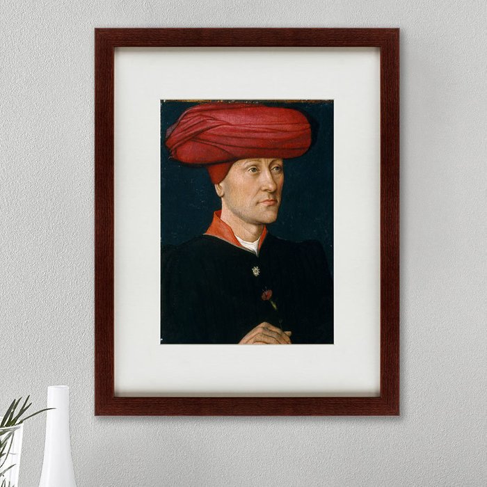 Картина Portrait of a Man in a Turban second quarter 15th century 