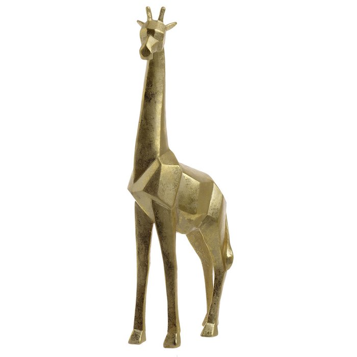 Статуэтка Жираф золотого цвета