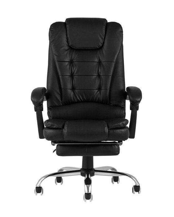Офисное кресло Top Chairs President черного цвета - лучшие Офисные кресла в INMYROOM