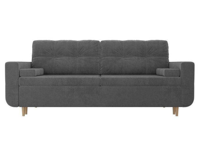 Прямой диван-кровать Кэдмон серого цвета - купить Прямые диваны по цене 42990.0